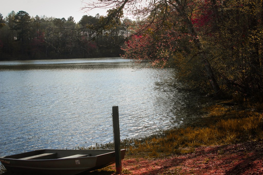 boat on lake